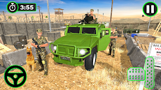 軍用 車両 輸送 シミュレーター ゲーム: 車 トラック運転のおすすめ画像3