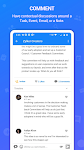 screenshot of Streams for Zoho Mail
