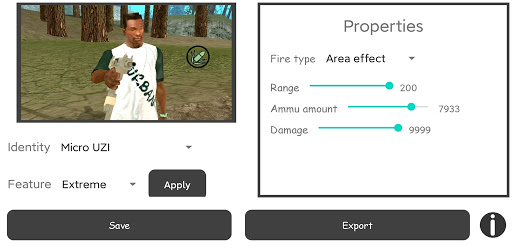 Weapon Data Coder SA Screenshot 4 - AppWisp.com