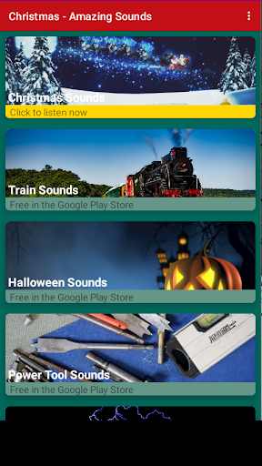 Christmas Sounds Soundboard Screen 2