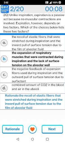 Respiratory System Questionsのおすすめ画像4