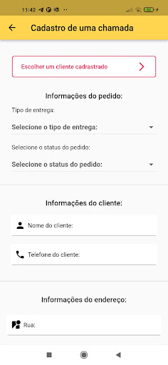 Android application Lojista Vkr screenshort