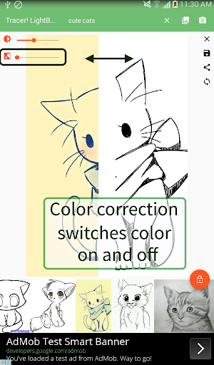 Tracer!  Lightbox tracing app Screenshot 4 - AppWisp.com