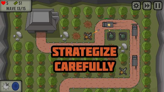 Tactical War: Tower Defense Game Mod Apk 2.6.2 (Unlimited Gold Coins) 1