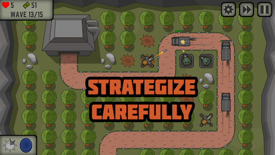 Tactical War: Tower Defense Game screenshots 1