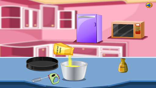 Android application cooking cupcakes games - oven screenshort
