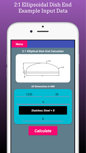 Dish Ends Calculator Pro