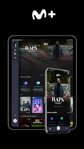 Android application Movistar Plus+ screenshort