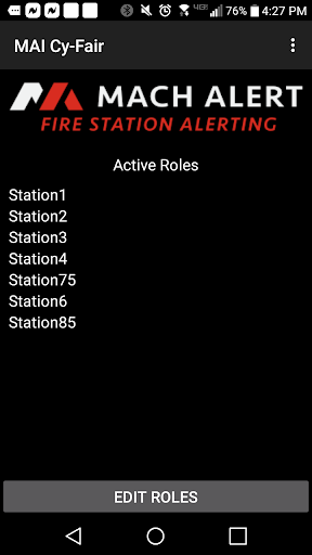MASD Alerting Screen 3