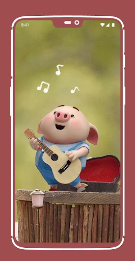 Cute Pig Wallpaper