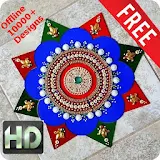 10000+ Rangoli Designs HD (Offline) icon