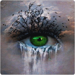 Cover Image of Download Crying Eye 3D Live Wallpaper  APK