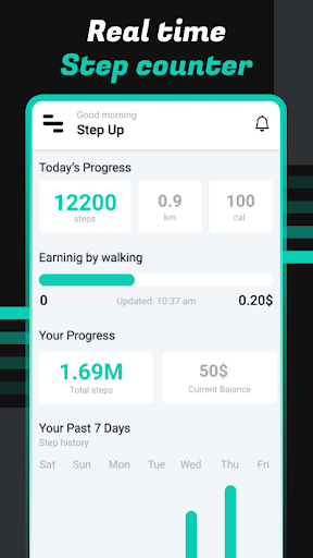 Step Up - Walk and Earn