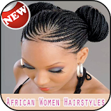 African women hairstyles icon
