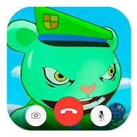 Scary Flippy FNF Fake Chat And Video Call