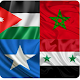 لعبة اعلام الدول العربية