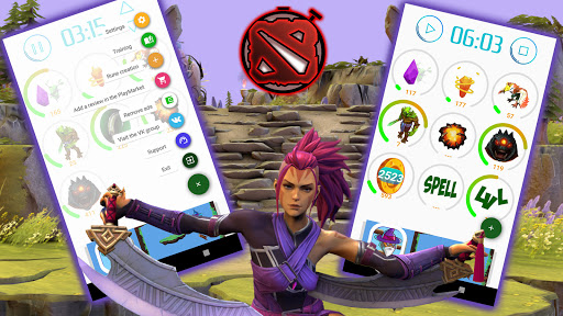 Dota Timer - Divine Timing. DOTA2 timing training.