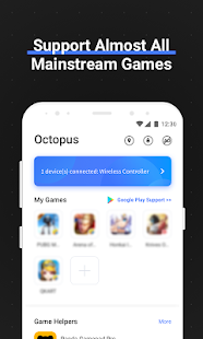Octopus - Gamepad, Keymapper Bildschirmfoto