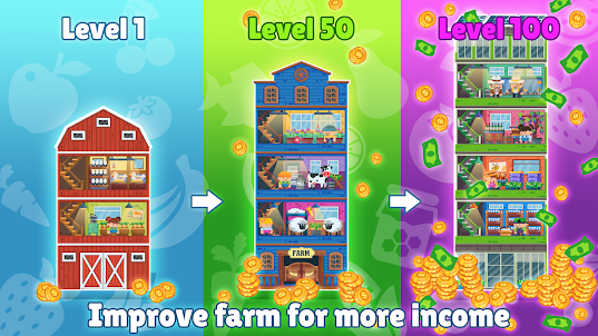 Farm Tower: Farming Tycoon