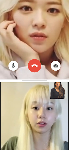 TWICE Fake Video Call, Chat 8