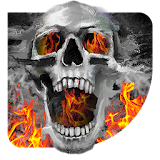 Fire Skull Deadly Android Live wallpaper icon