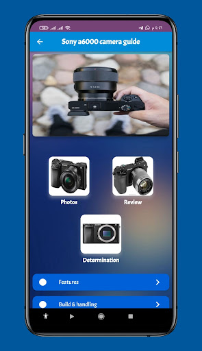Sony a6000 camera guide Screen 3