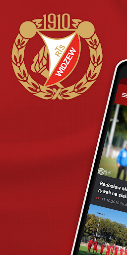 Android application Widzew Łódź screenshort