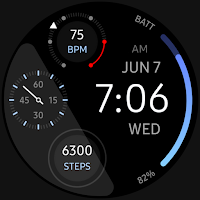 Awf n-Digital: Watch face