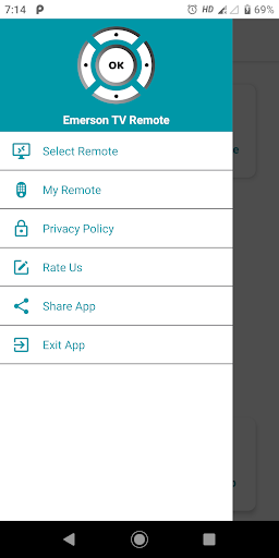 Remote for Emerson TV - v1.4