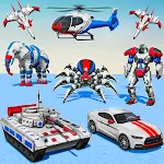 Cover Image of Télécharger Spider Tank Robot Car Game 3d  APK