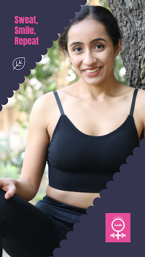 Android application FitwithAabi screenshort