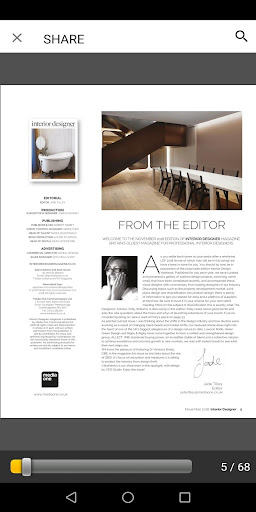 Interior Designer Magazine Screen 2
