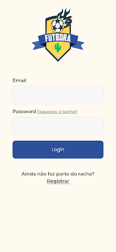Android application FutBora | Futebol Organizado screenshort