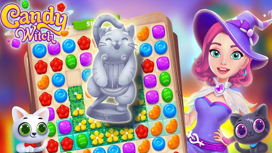 Candy Witch - Match 3 Puzzle Free Games screenshots 5