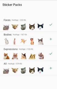 MUSHI 100 Stickers de GATOS paquete con stickers de gatitos de