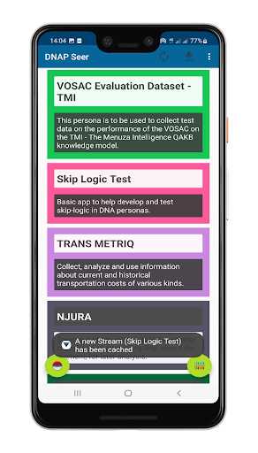 DNAP Seer Screen 2