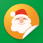 Cover Image of ダウンロード Christmas Stickers Packs  APK