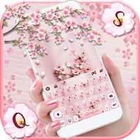 Тема для клавиатуры Sakura Floral