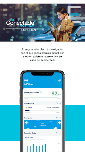 Android application AutoConectado Smartag screenshort