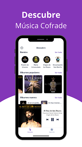 Android application Música Cofrade screenshort