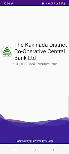Android application KKDCCB Bank Positive Pay screenshort