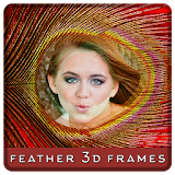 3D Feather Photo Frame icon
