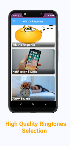 Whistle ringtone Screen 2