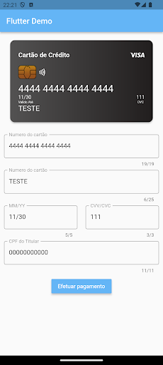 Credit Card Detector Screen 2