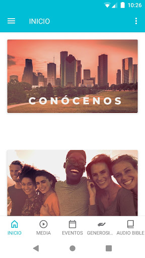 Android application Centro Cristiano Houston screenshort