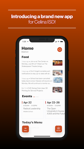Android application Celina ISD, TX screenshort