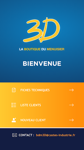 Android application La Boutique du Menuisier 3D screenshort