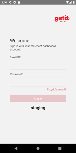 Android application Getit Accept screenshort
