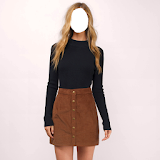 Skirt Blouse Face Changer icon