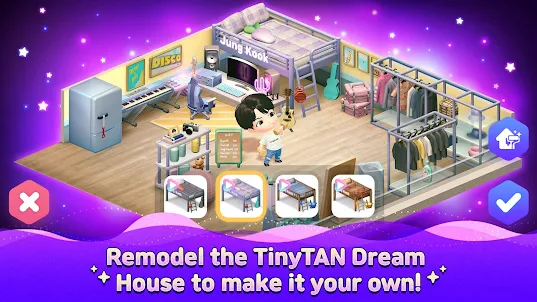 BTS Dream: TinyTAN House Clue